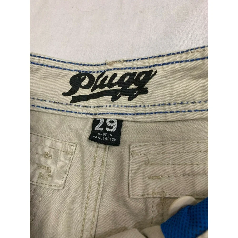 PLUGG CARGO COTTON MENS SHORTS SIZE 29